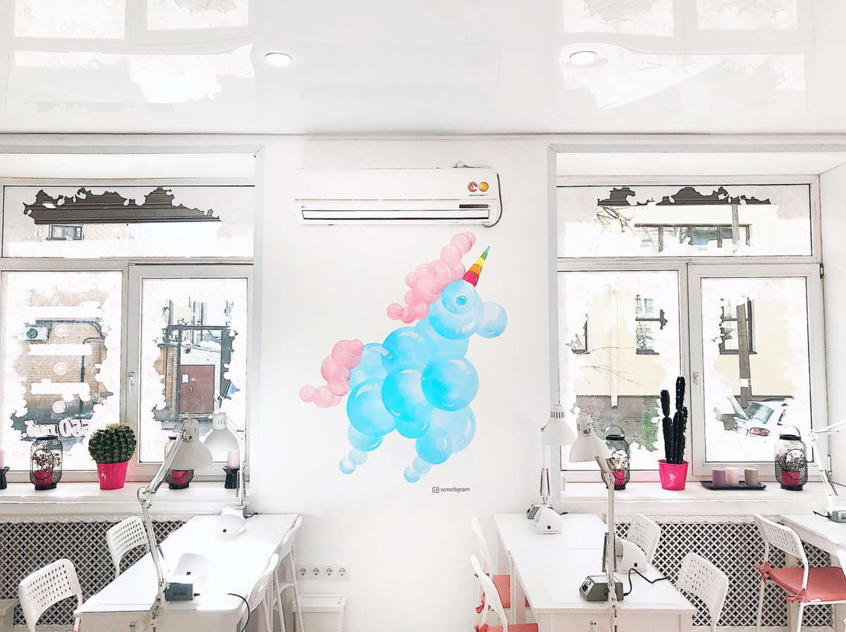 Фото из моего франшизного салона :)