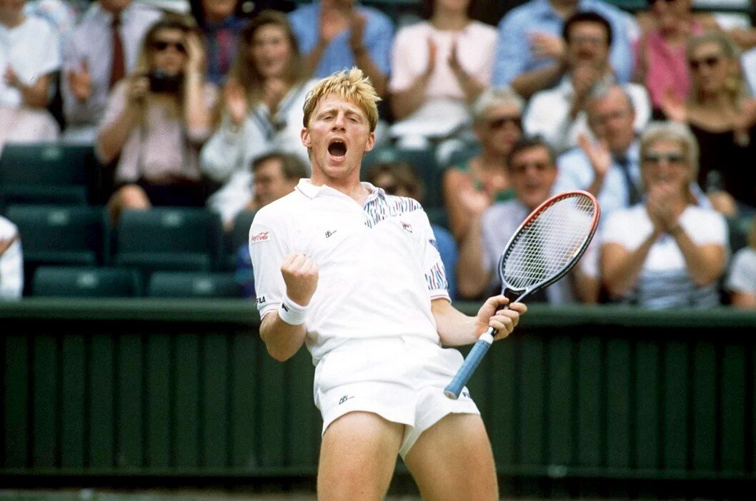 Борис Беккер на Уимблдоне