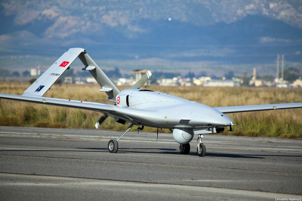 Турецкие беспилотники "байрактар тб-2"