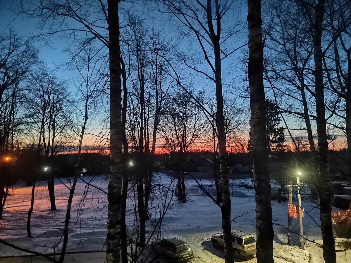 Закат Кимры 08.03.2022 год