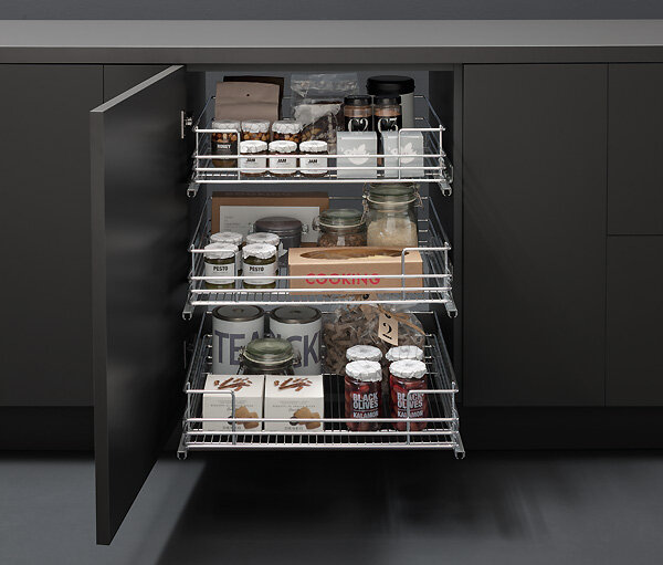 Выдвижные корзины