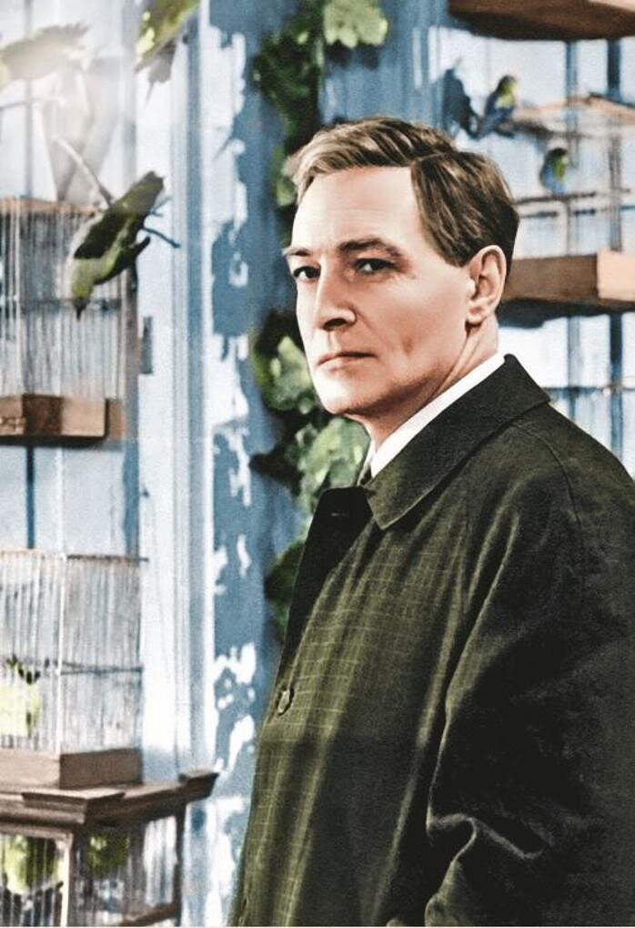 Вячеслав Тихонов. Кадр из фильма «17 мгновений весны»