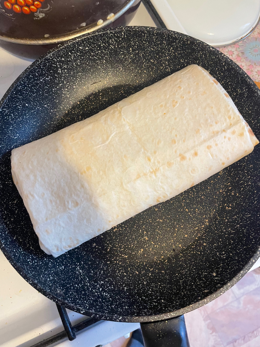 Шаверма на сковороде 