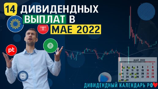 ЭТИ КОМПАНИИ ЗАПЛАТЯТ ДИВИДЕНДЫ В МАЕ 2022/ Дивидендный календарь РФ 2022