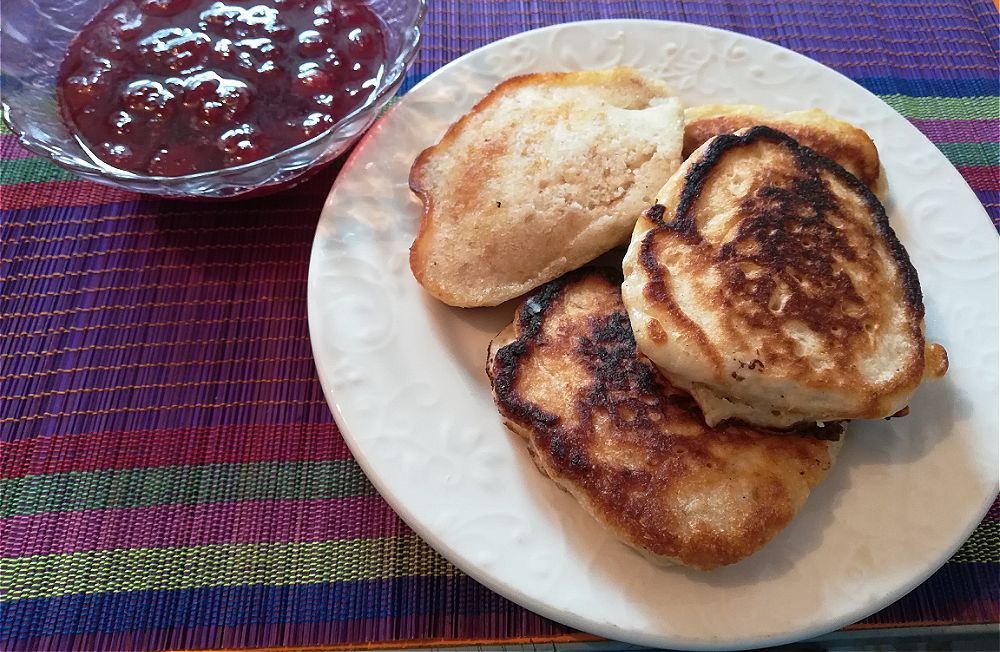 Вкусные бюджетные оладьи на скорую руку0