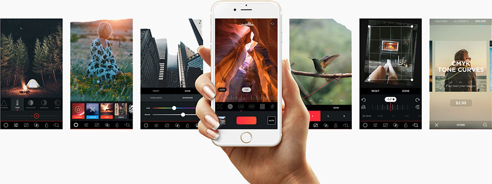 Интерфейс приложения MuseCam
