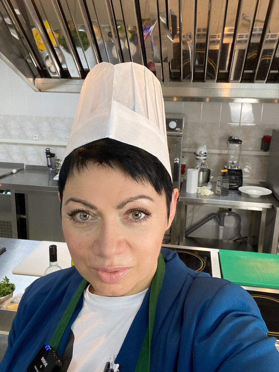 Фото со съемки кулинарного шоу в моем видеопроекте «Встречи с интересными людьми»