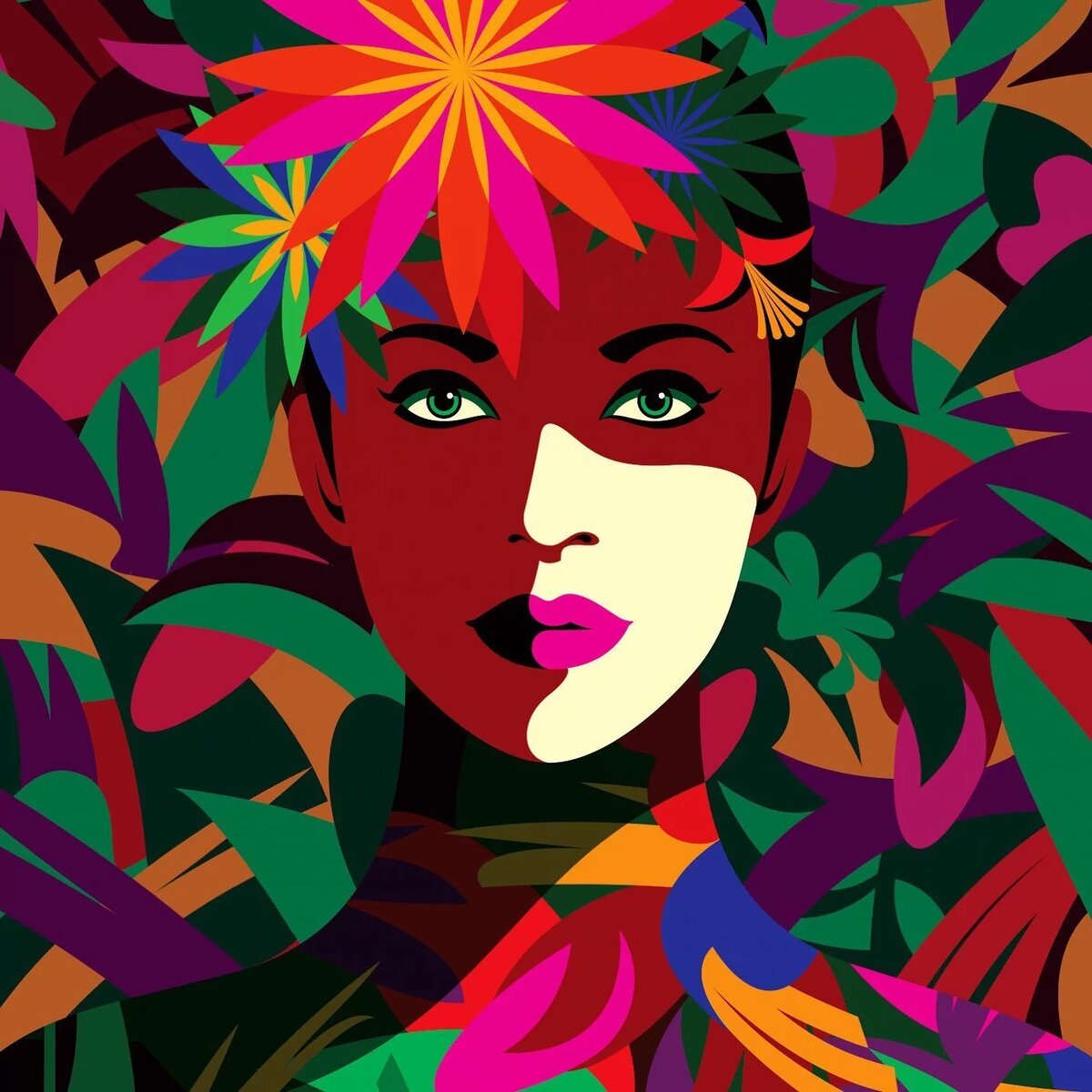 Так выглядит векторная графика.