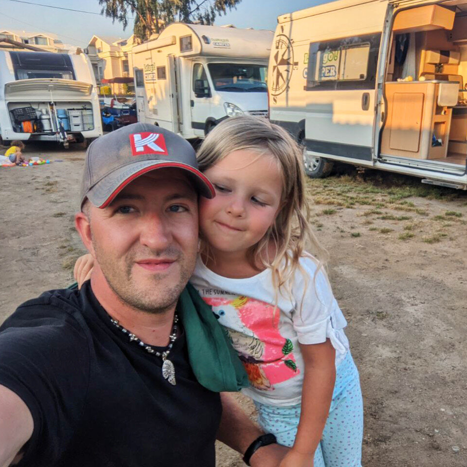 Гриша и Дариша в нашем путешествии на автодоме по Турции 