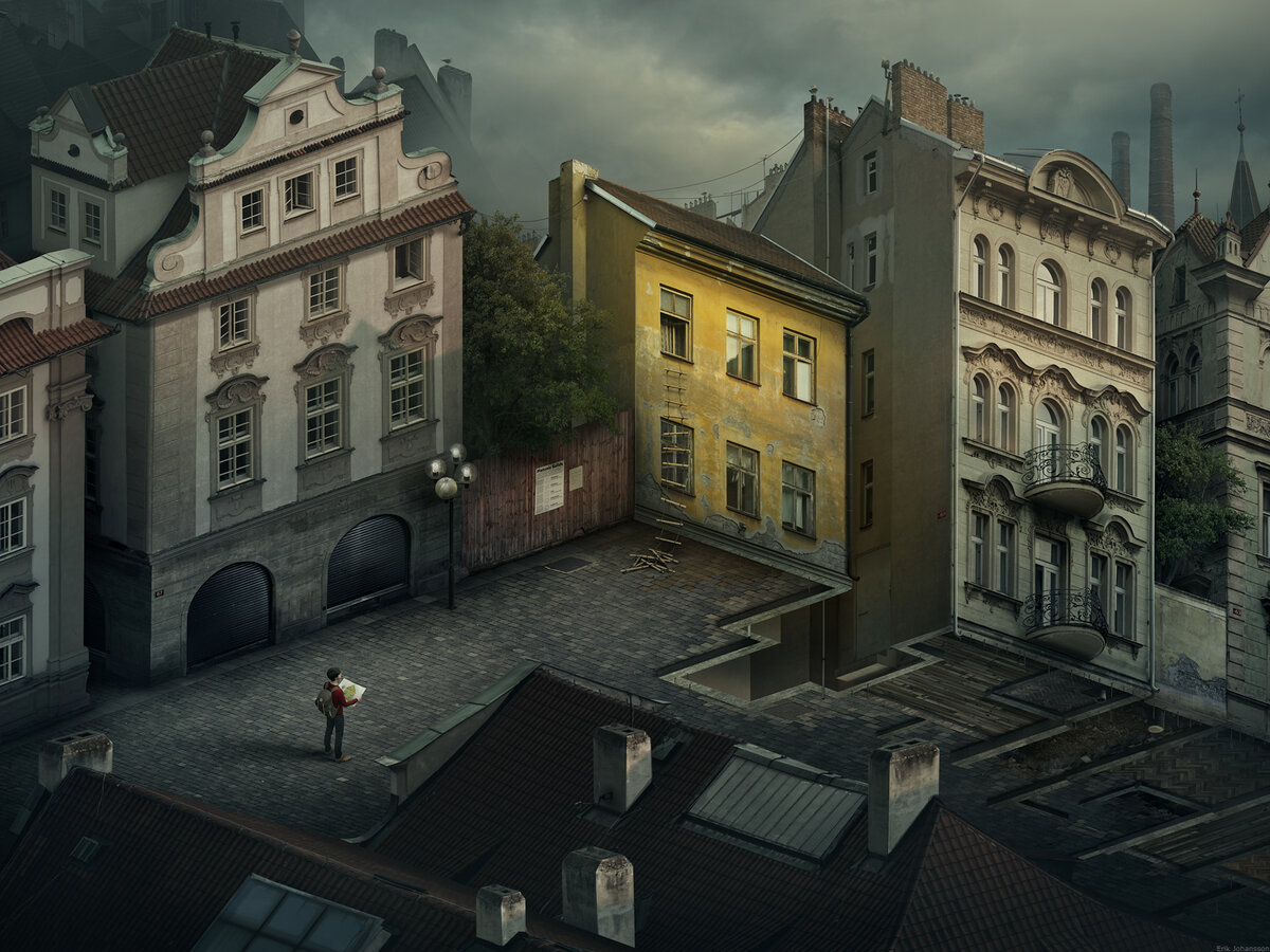 Under the Corner | Erik Johansson