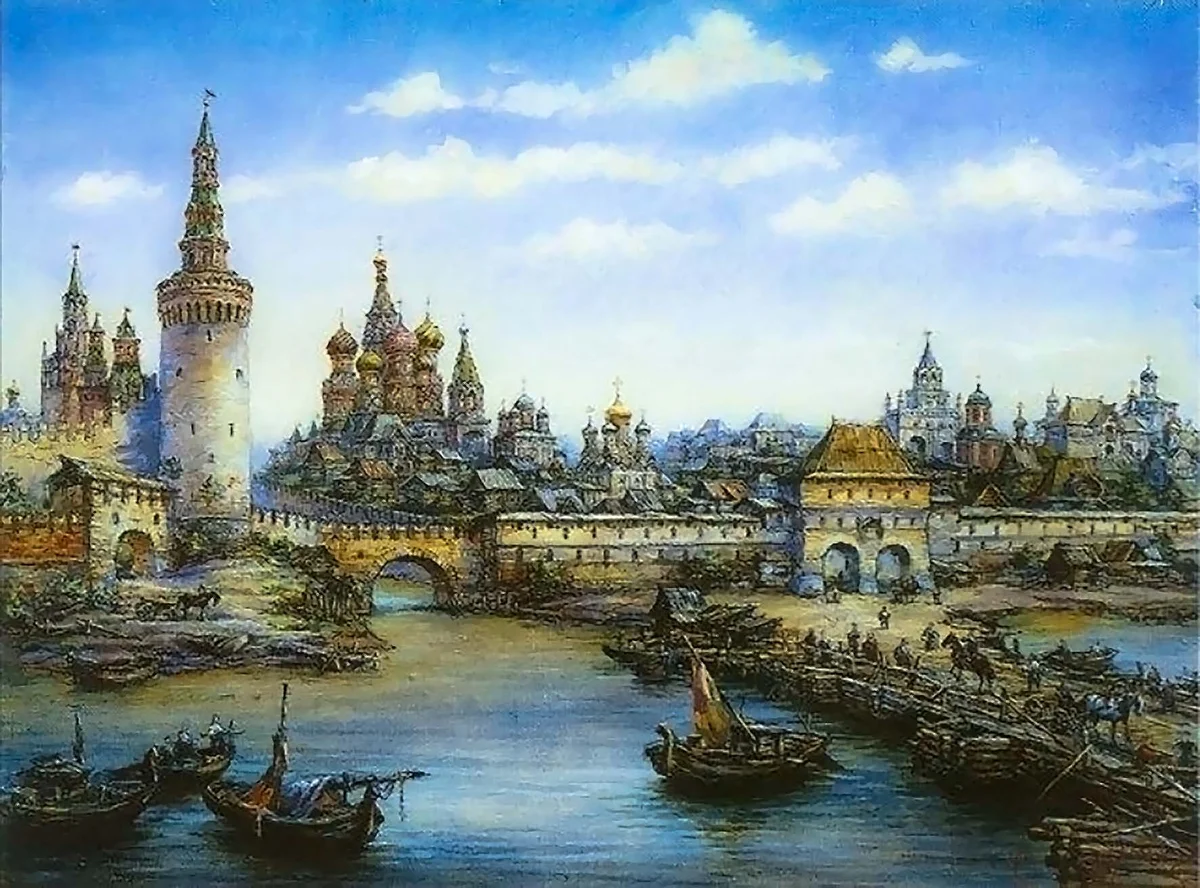 Древний кремль москвы картинки