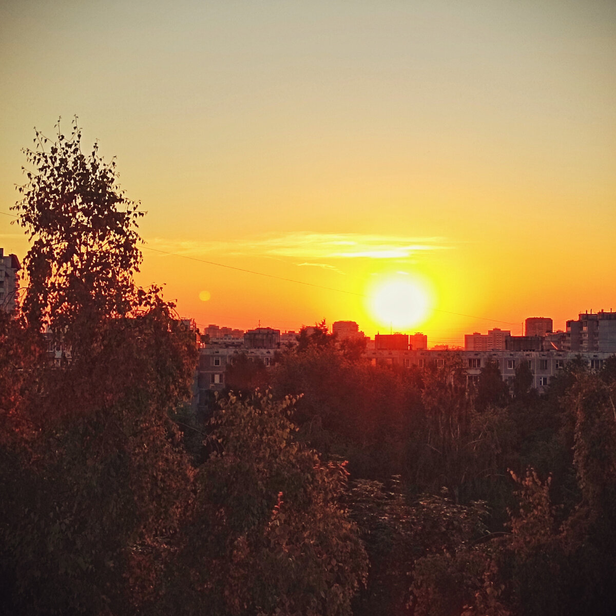 Нежный закат