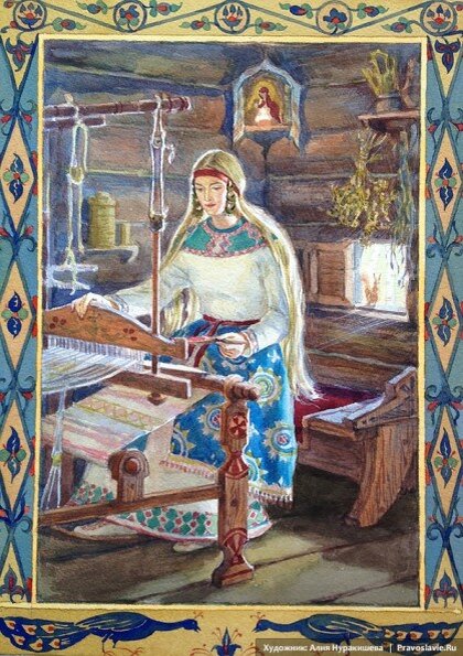 Дева Феврония Художник: Алия Нуракишева