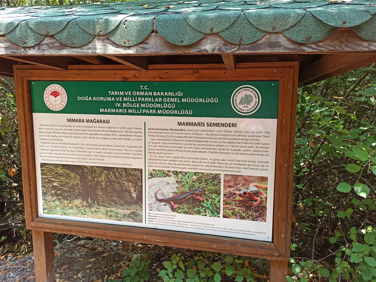 табличка напротив входа