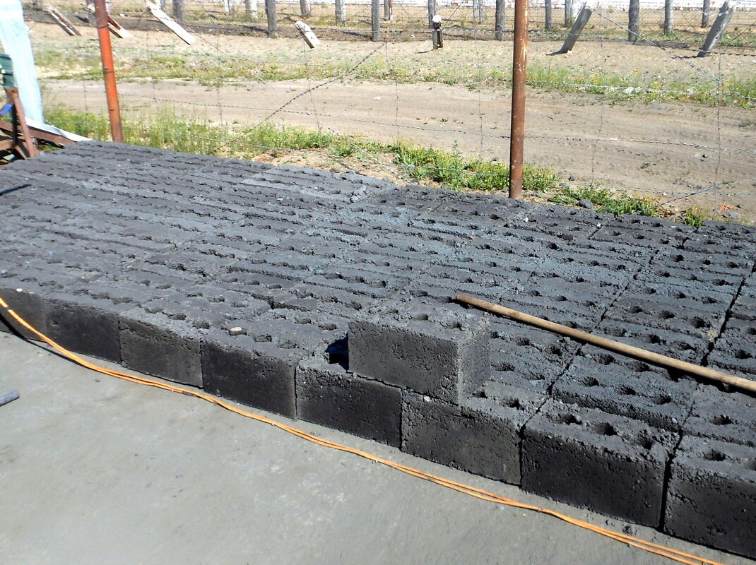 Производство шлакоблоков в ИК-8 УФСИН России по Забайкальскому краю