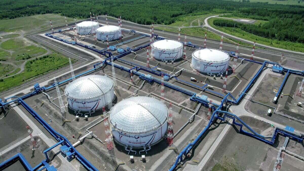    Нефтеперекачивающая станция "Сковородино" (НПС-21) трубопроводной системы "Восточная Сибирь - Тихий Океан" компании "Транснефть"© РИА Новости / Павел Львов