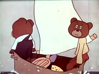 Кадр из фильма "Как медвежата китов кормили" взят для иллюстрации из Яндекс Картинки. 