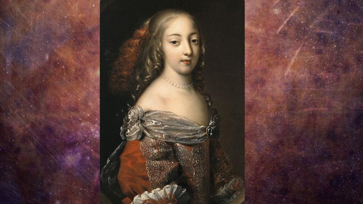  Мадемуазель де Тонне-Шарант, маркиза де Монтеспан: живая, игривая и жеманная, она очаровывала своим присутствием короля (коллекция Версаля, ок.1660г)