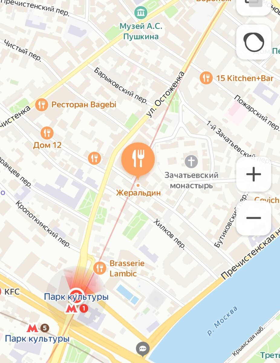 Рестораны раппопорта карта