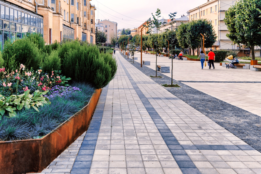 сквер в Смоленске