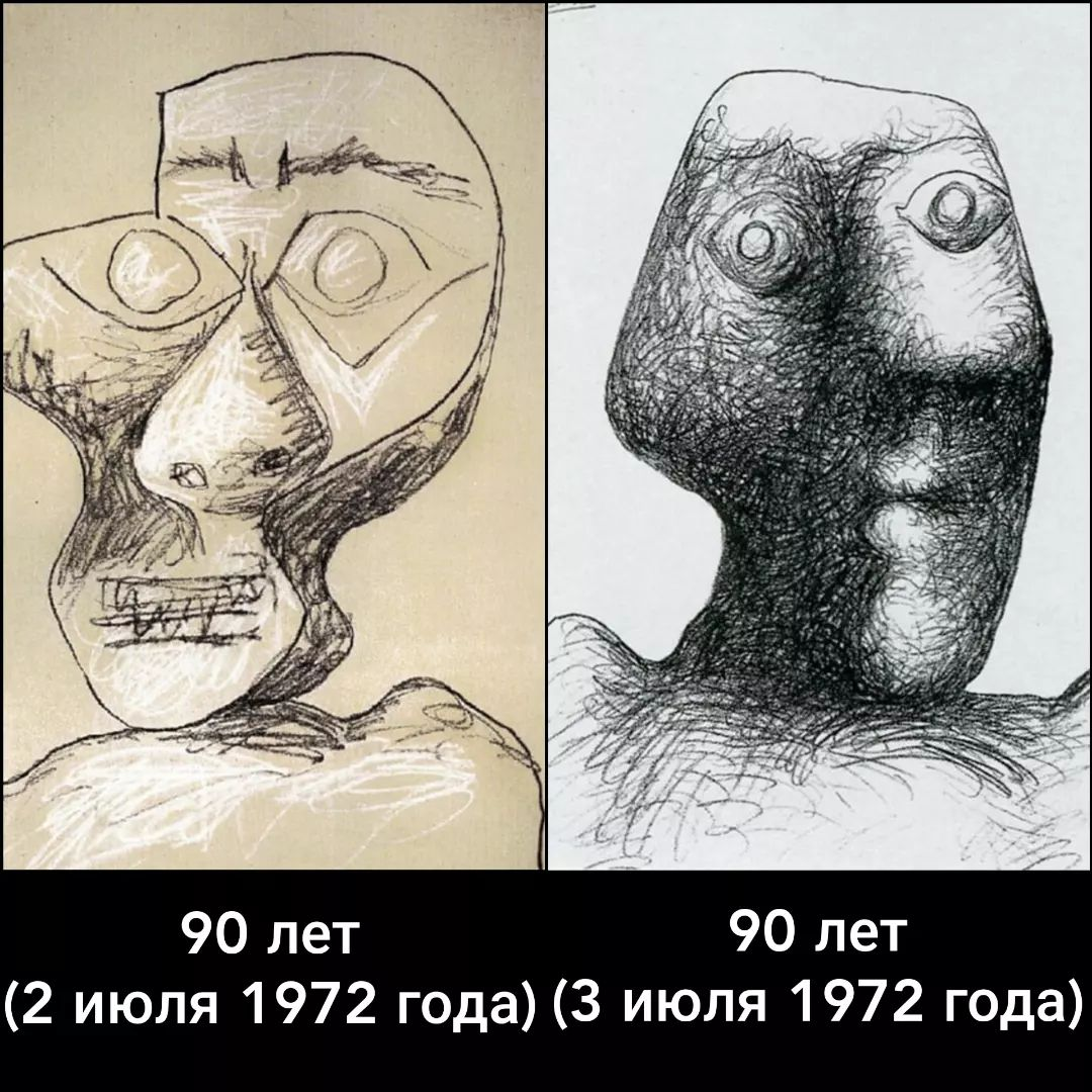 Как менялся автопортрет Пабло Пикассо, от 15 до 90 лет!