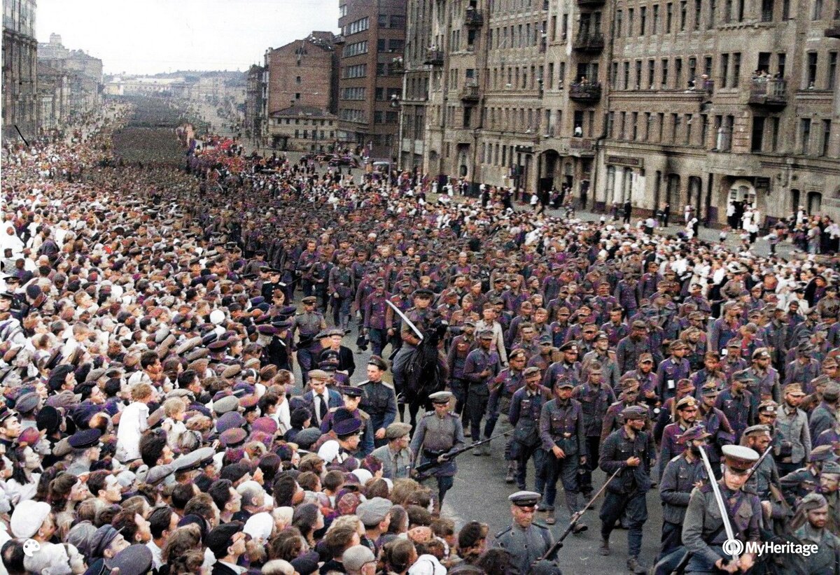 пленные в москве 1944