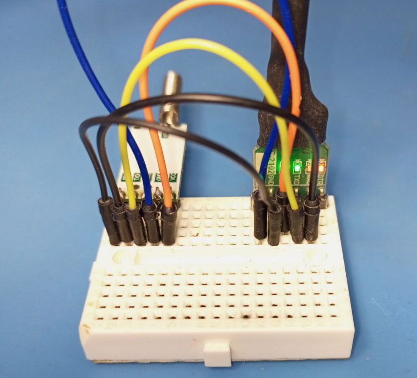 Настройка модуля HC-11 через UART преобразователь