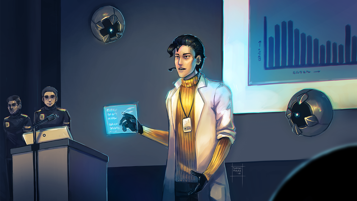 Иллюстрация пользователя DeviantArt под псевдонимом DamaiMikaz (Нидерланды)