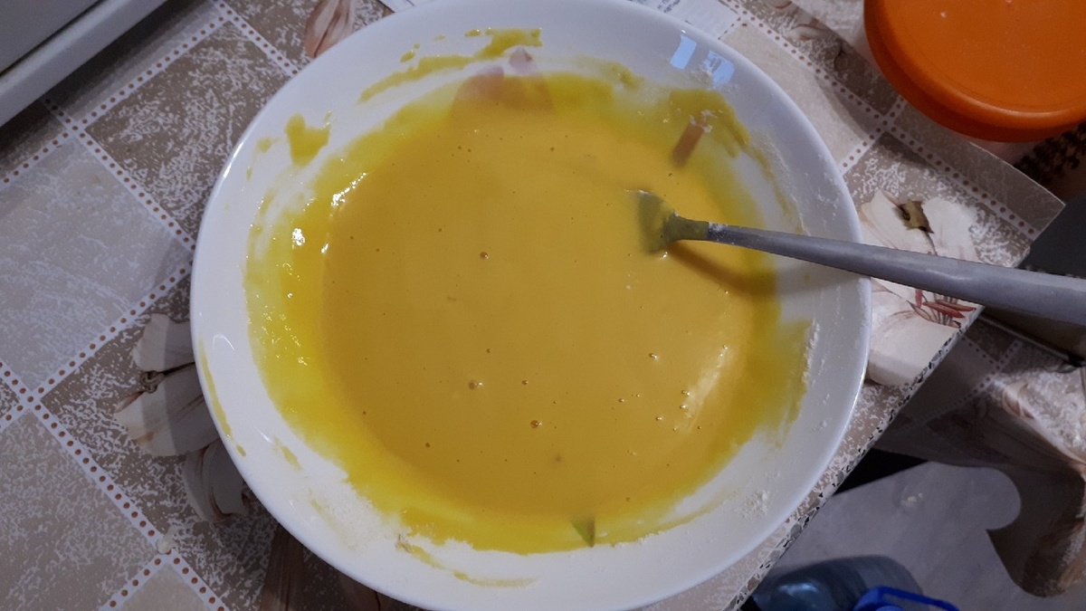 Можно приготовить кляр из одного яйца, а если осталась капуста - сделать еще