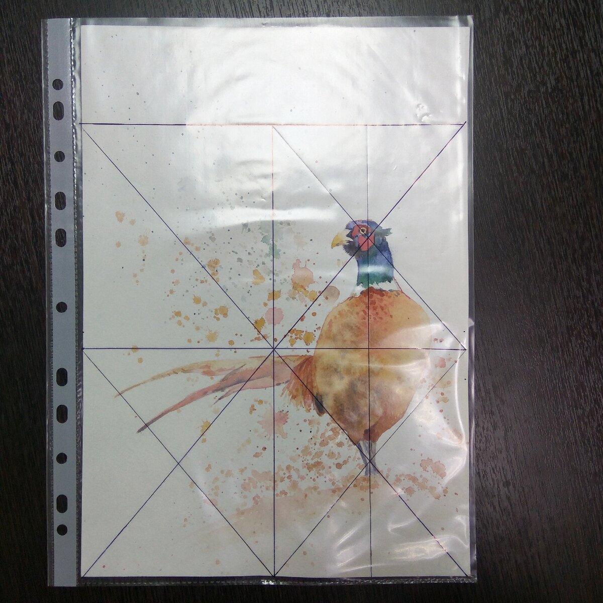 Птичка в клетке!)