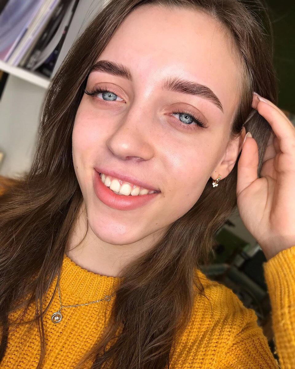 ОКРАШИВАНИЕ БРОВЕЙ ХНОЙ 