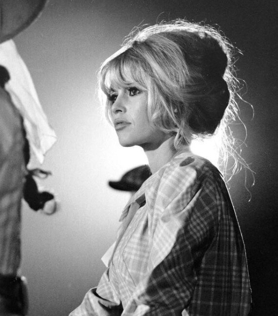 Прическа бабетта от Бриджит Бардо. Скрин автора