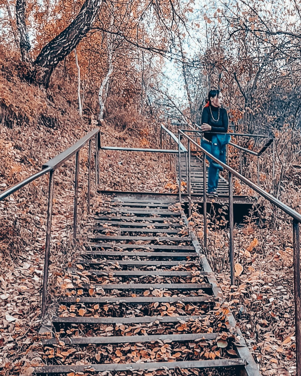 Нескончаемая лесенка. Тыква за кадром.