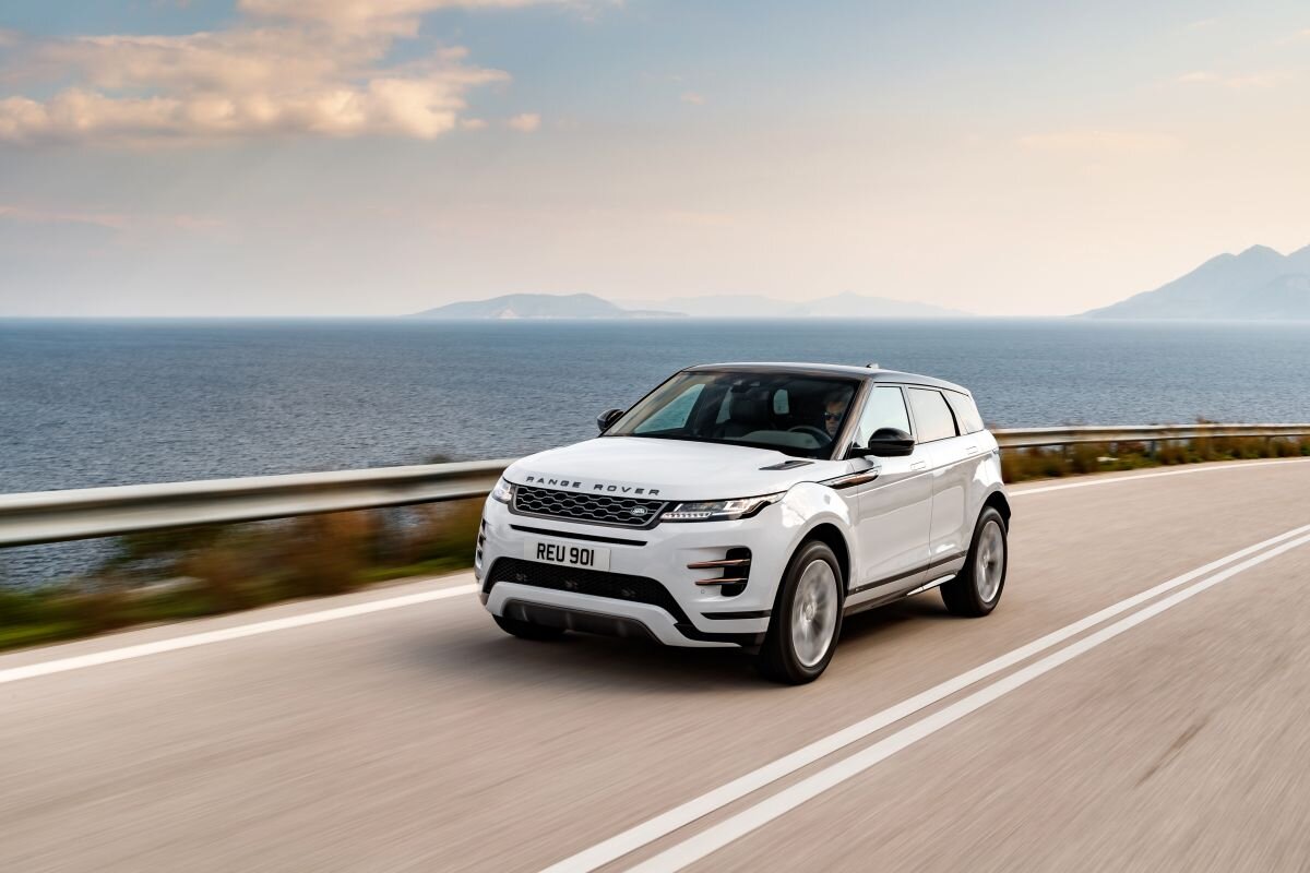 Range Rover Evoque 2018 серый