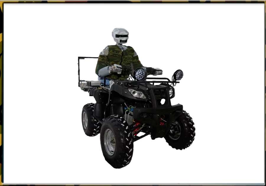 Один из вариантов военного робота