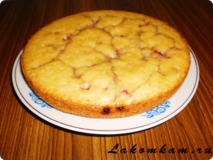 пирог в мультиварке рецепты с ягодами | Дзен