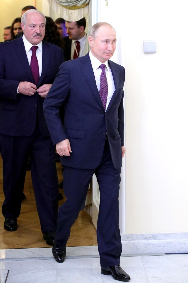 Перед началом заседания Высшего Евразийского экономического совета.