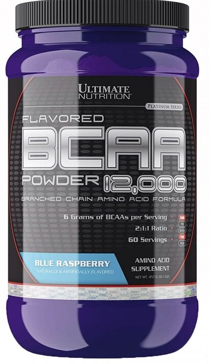 BCAA powder 12,000 от Ultimate Nutrition как один из самых популярных вариантов покупки в наше время