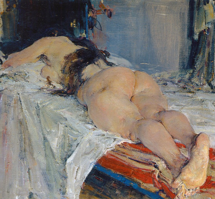 Натурщица.1910 г.Н.И.Фешин.Из свободного источника