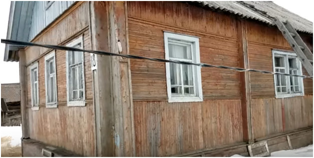Рис. 1 - Дом в деревне моей тёщи