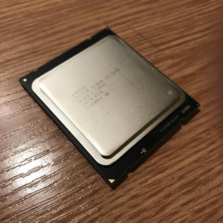 Процессор Xeon E5-2640