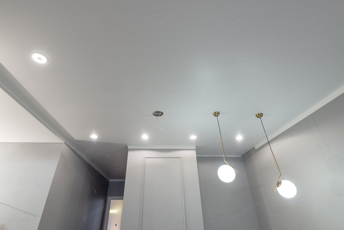 27 красивых натяжных потолков в зал: выбор материала и стиля | Потолки ...