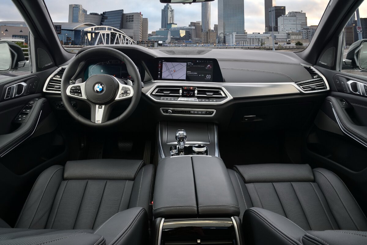 BMW x5 2019 салон