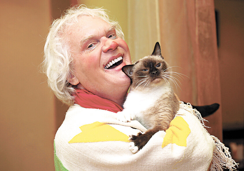 Куклачев и его кот. источник изображения : Яндекс.Картинки