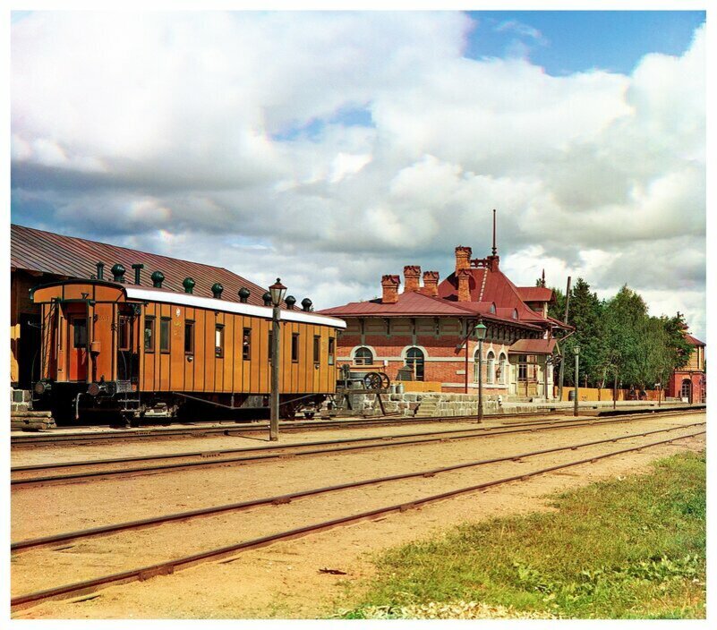 Станция Бородино, 1911 год