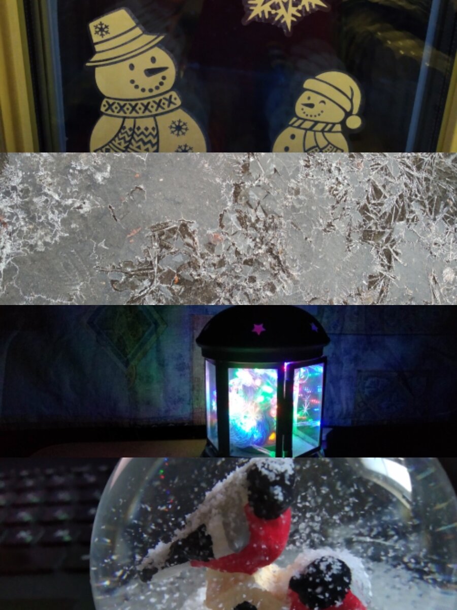 немношшк зимних атмосферностей
