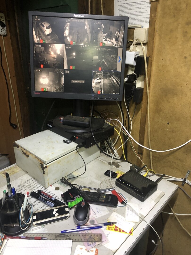 Камеры в работе 