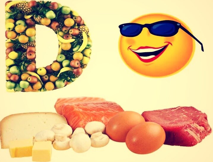 Продукты наполненные витамином Д