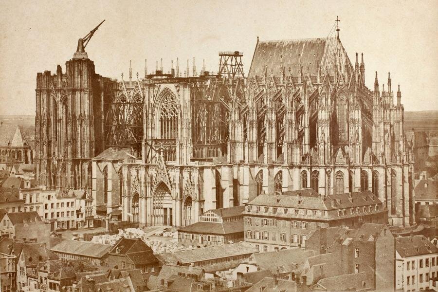 Ход строительства Кёльнского собора