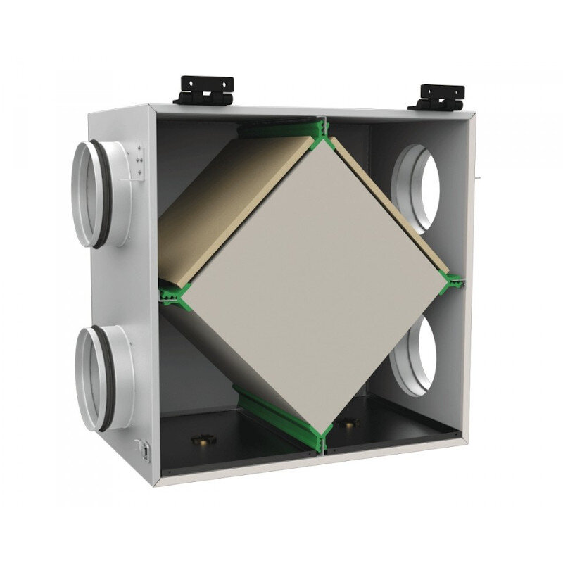 Пластинчатый рекуператор для вентиляции